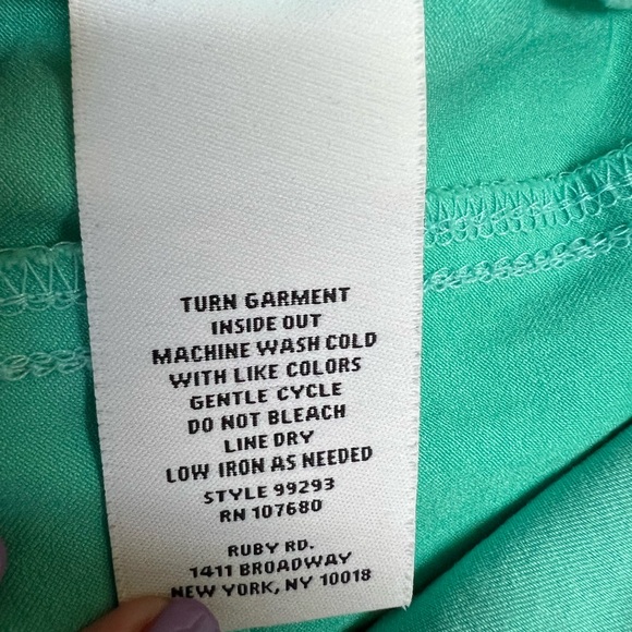 Ruby Rd. Aqua Apparel - Picture 2 of 5